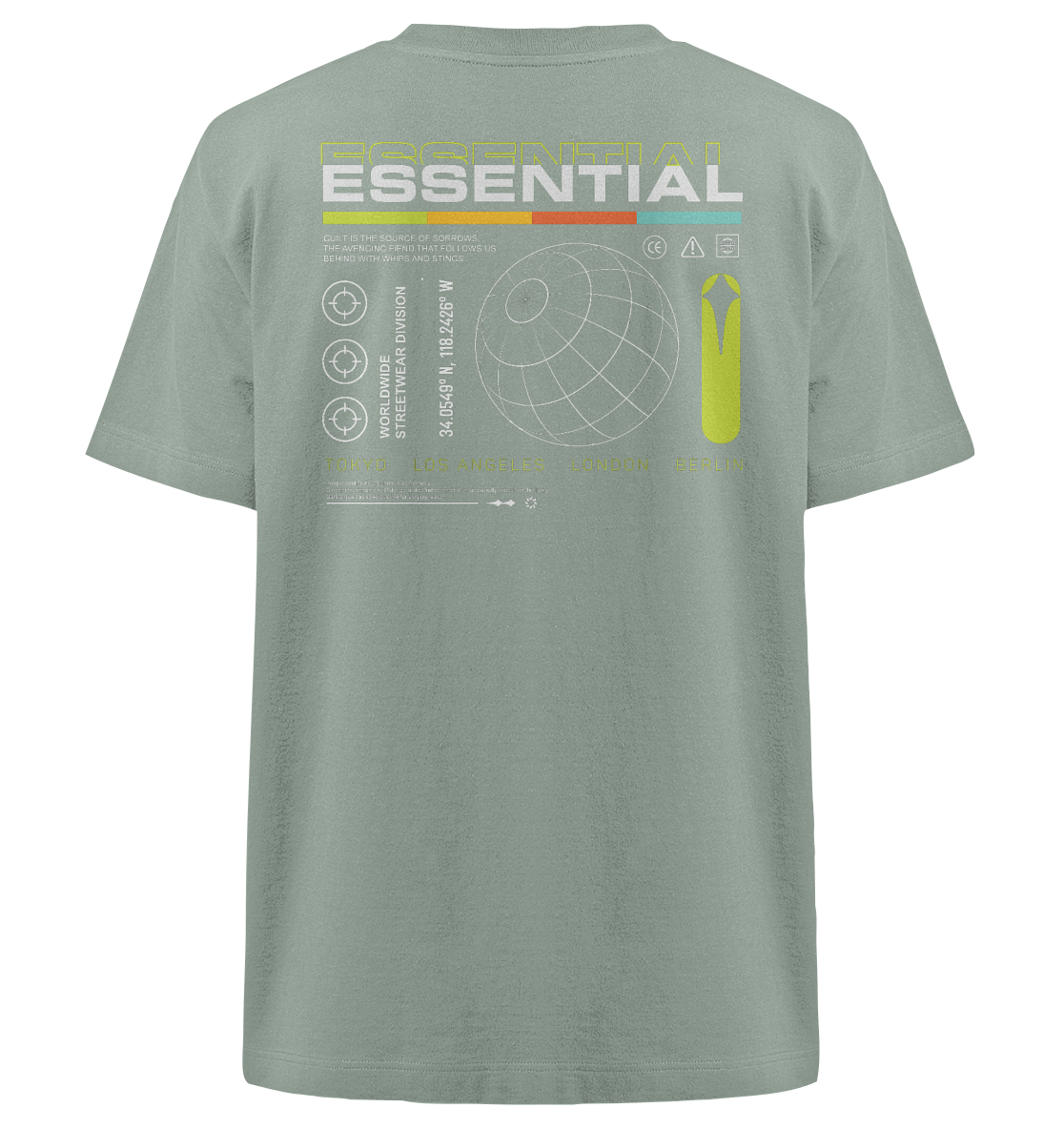 Essential Streetwear Division - Heavy Oversized Organic Shirt