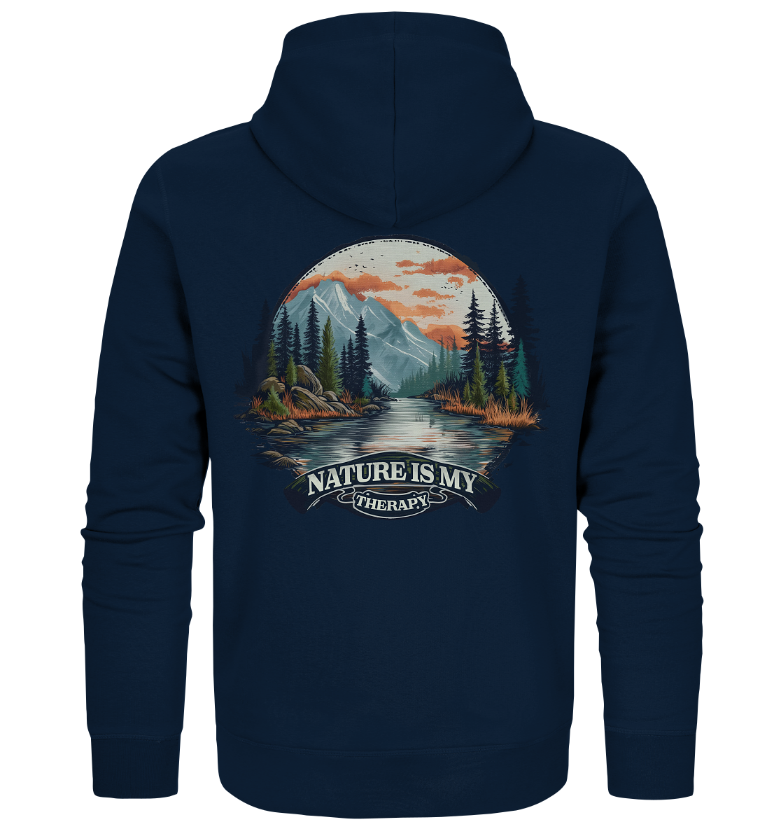 Nature is My Therapy - Organic Zipper