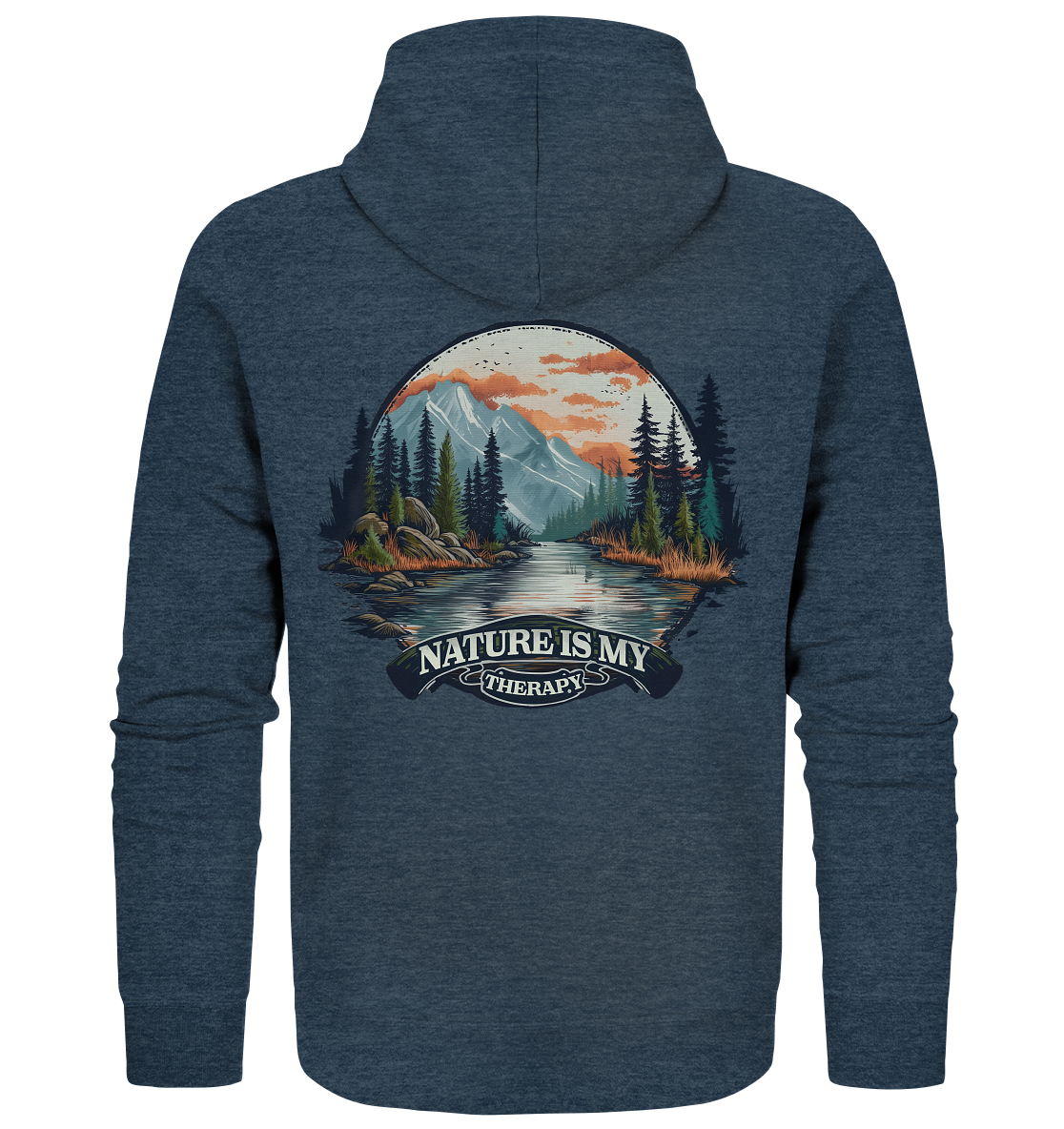 Nature is My Therapy - Organic Zipper