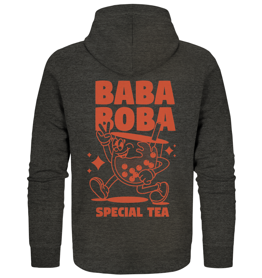 Baba Boba - Special Tea Edition | Trendy Urban Wear - Organic Zipper