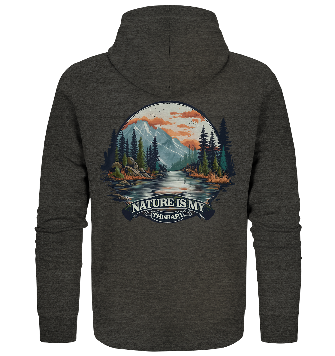 Nature is My Therapy - Organic Zipper