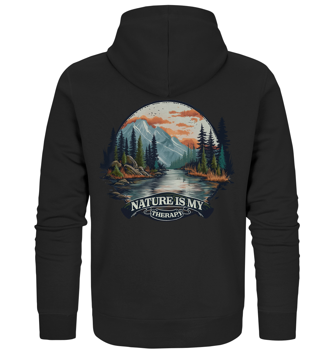 Nature is My Therapy - Organic Zipper