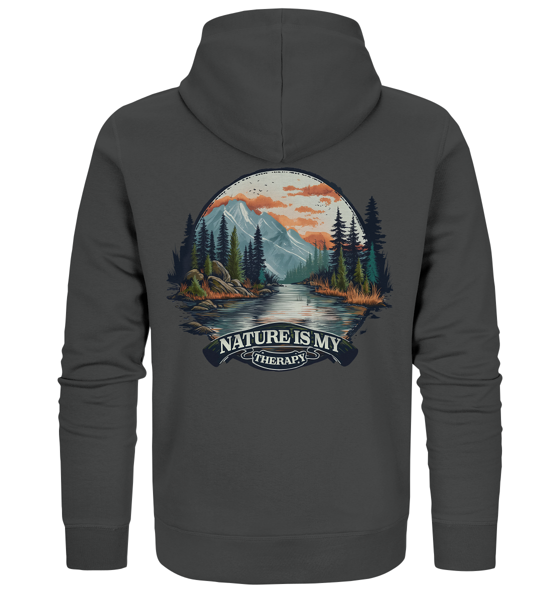 Nature is My Therapy - Organic Zipper