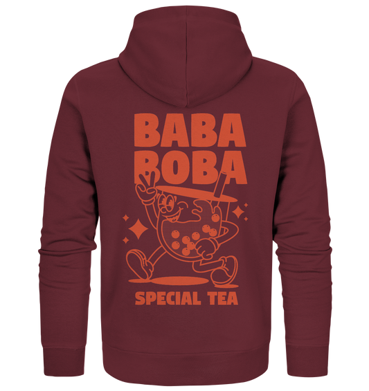 Baba Boba - Special Tea Edition | Trendy Urban Wear - Organic Zipper