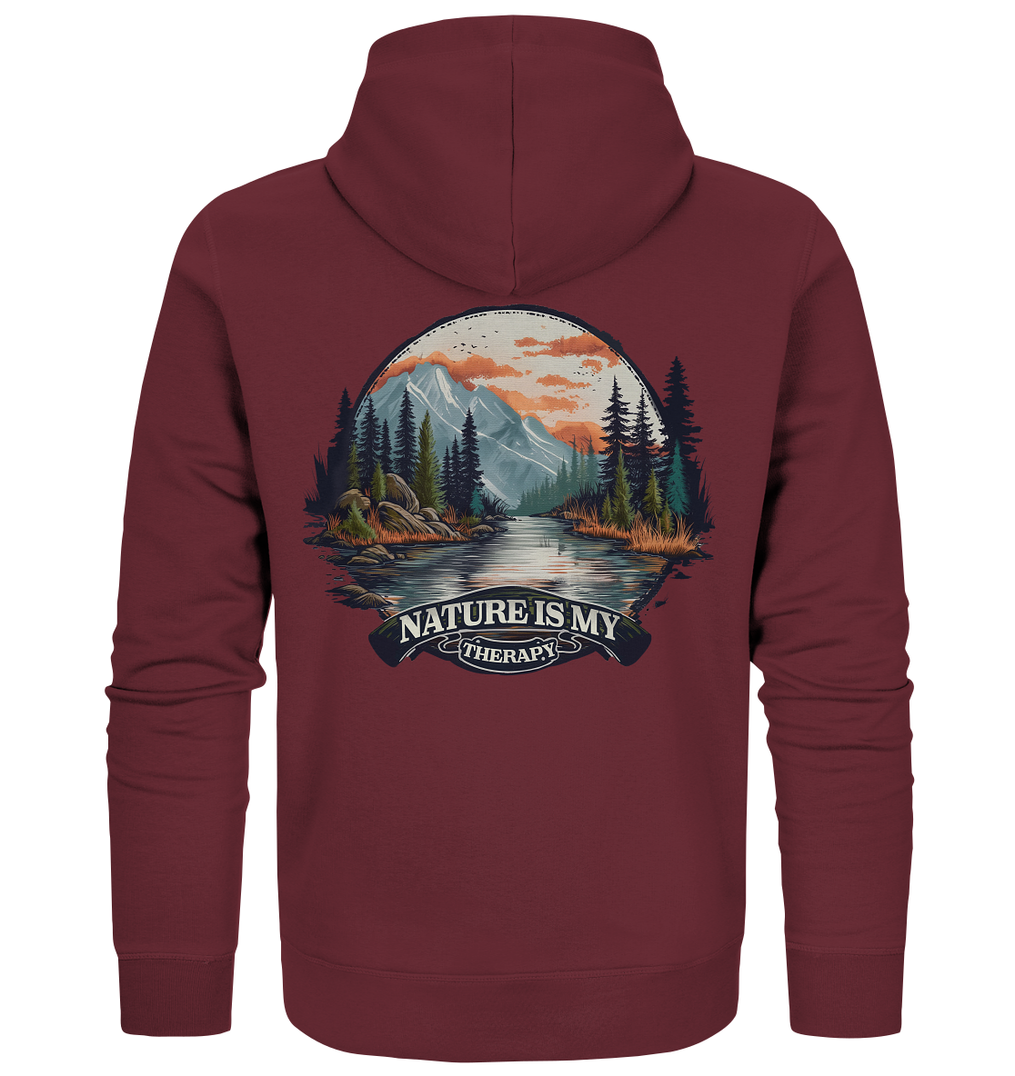 Nature is My Therapy - Organic Zipper