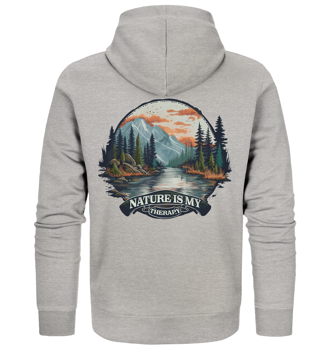 Nature is My Therapy - Organic Zipper