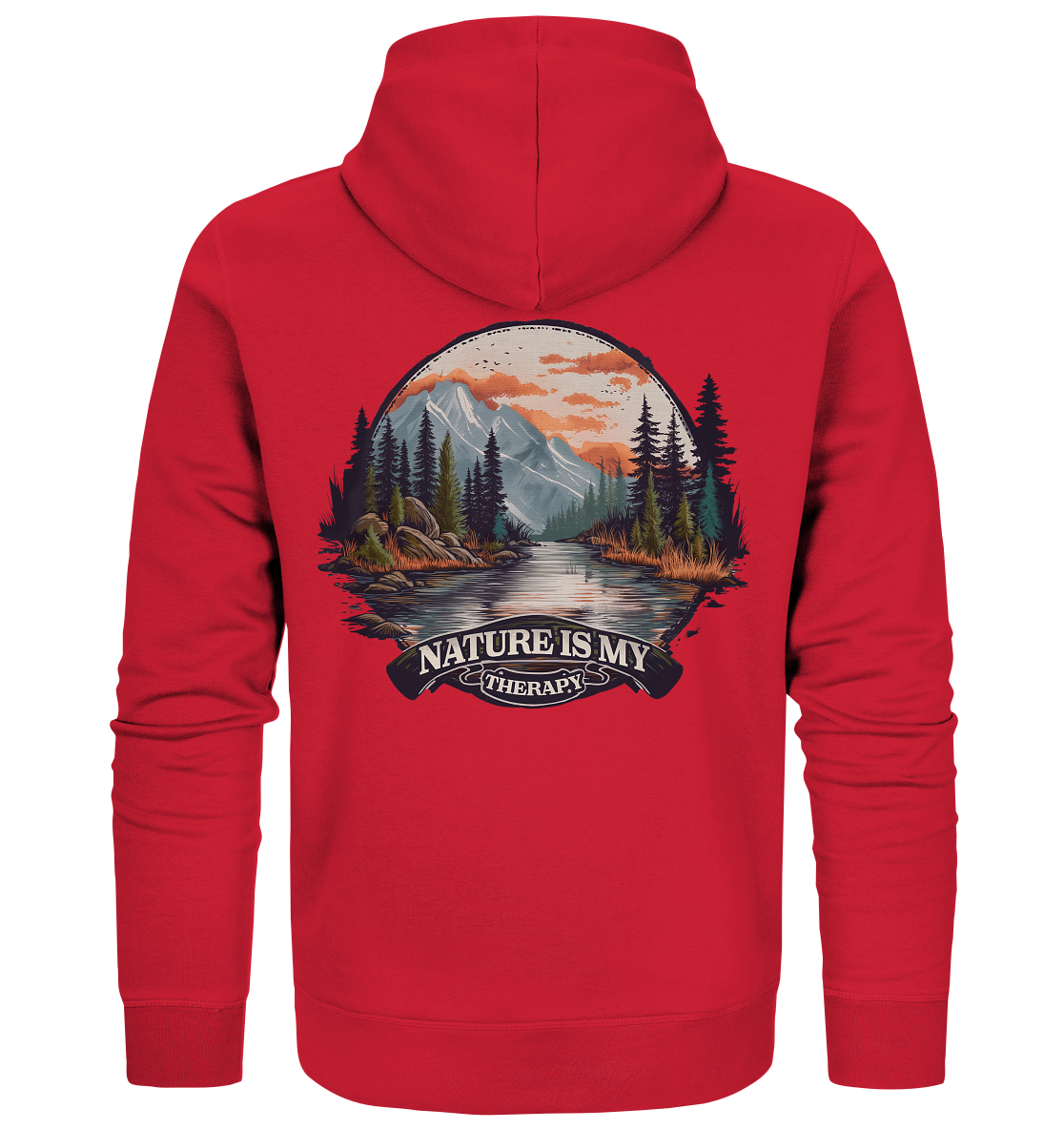 Nature is My Therapy - Organic Zipper