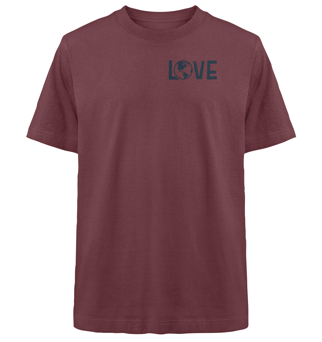 World of Love - Heavy Oversized Organic Shirt