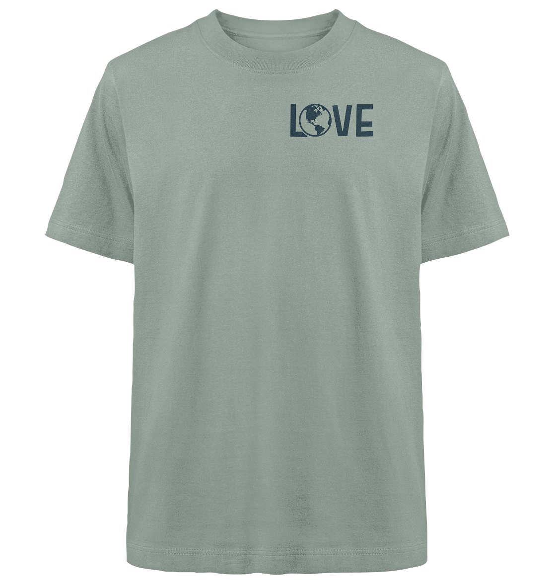 World of Love - Heavy Oversized Organic Shirt