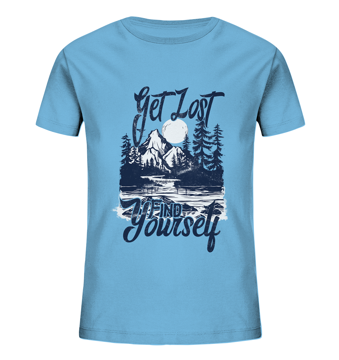 Get Lost, Find Yourself - Kids Organic Shirt