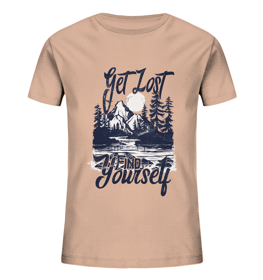 Get Lost, Find Yourself - Kids Organic Shirt