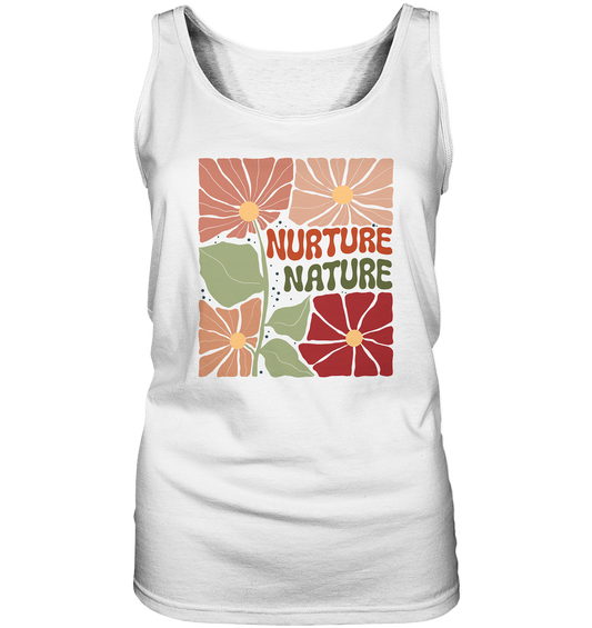 Nurture Nature – Retro - Ladies Tank-Top