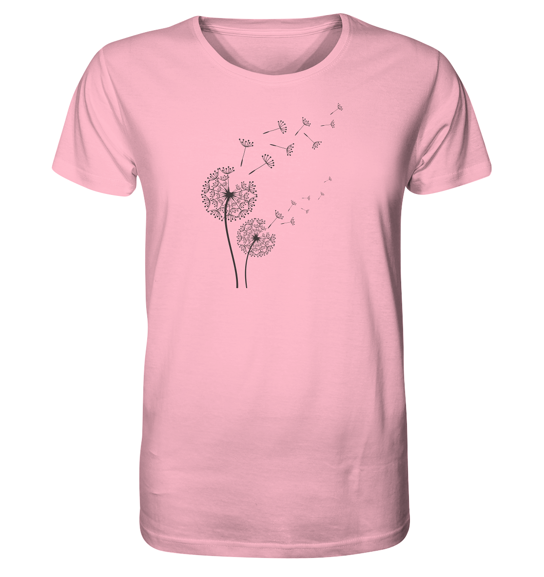 Leichtigkeit der Natur – Pusteblume - Organic Basic Shirt