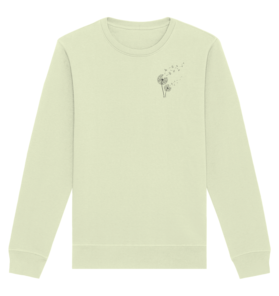 Leichtigkeit der Natur – Pusteblume - Organic Basic Unisex Sweatshirt