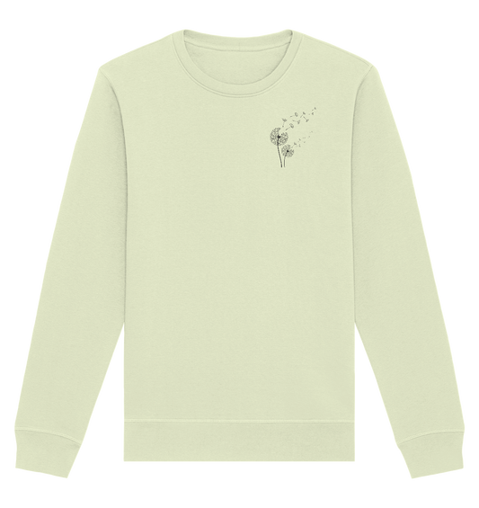 Leichtigkeit der Natur – Pusteblume - Organic Basic Unisex Sweatshirt