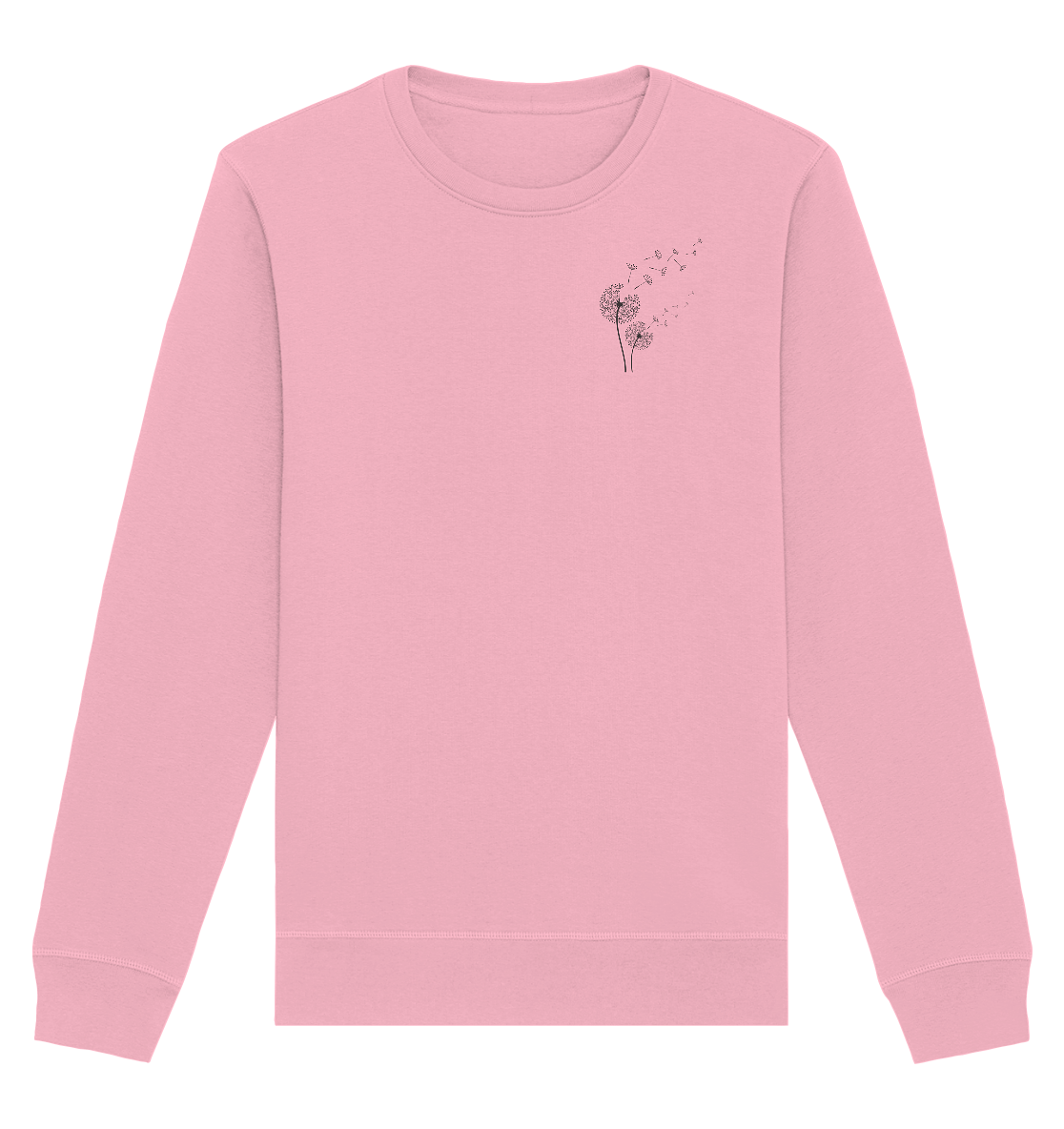 Leichtigkeit der Natur – Pusteblume - Organic Basic Unisex Sweatshirt