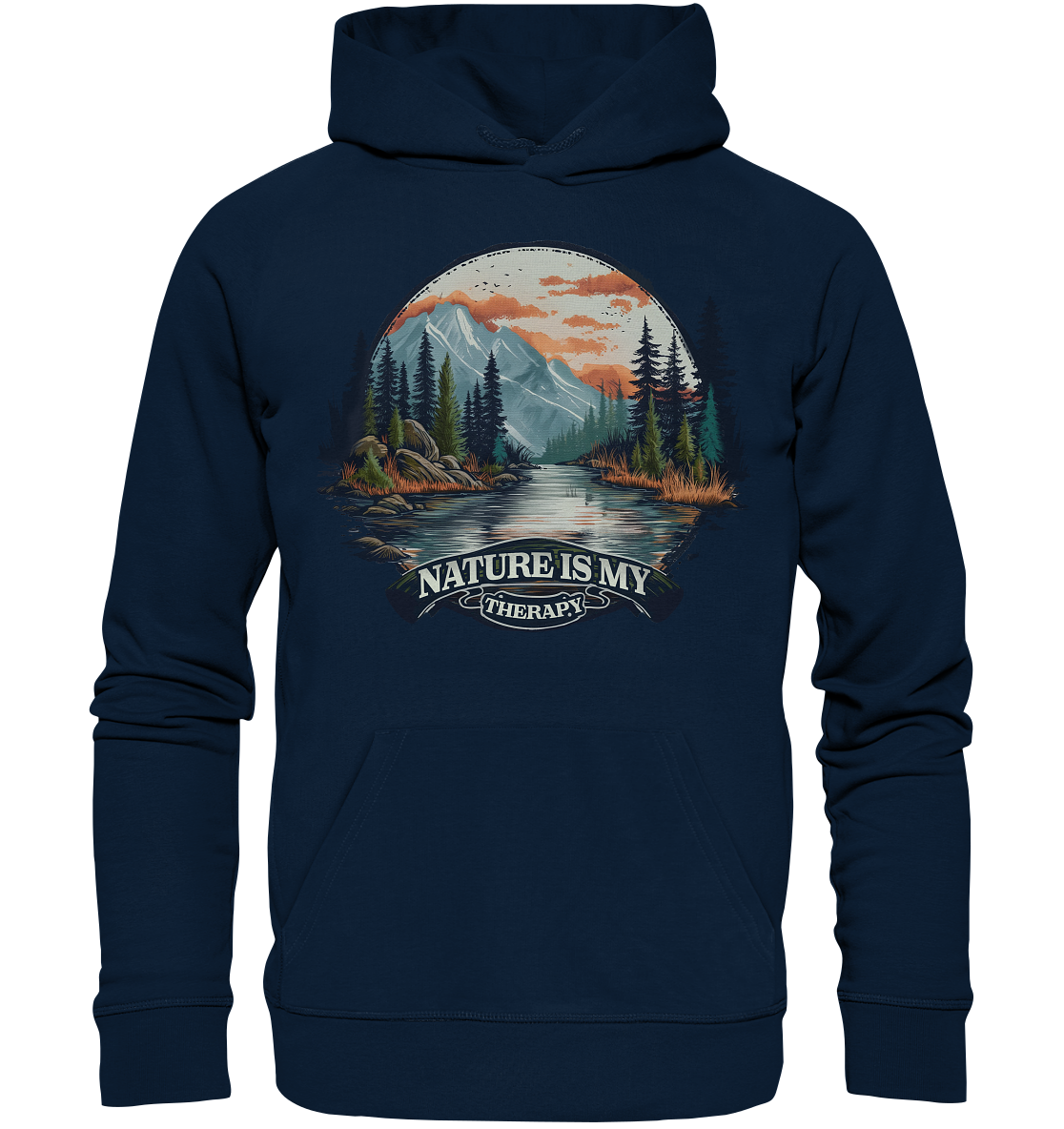 Nature is My Therapy - Organic Hoodie