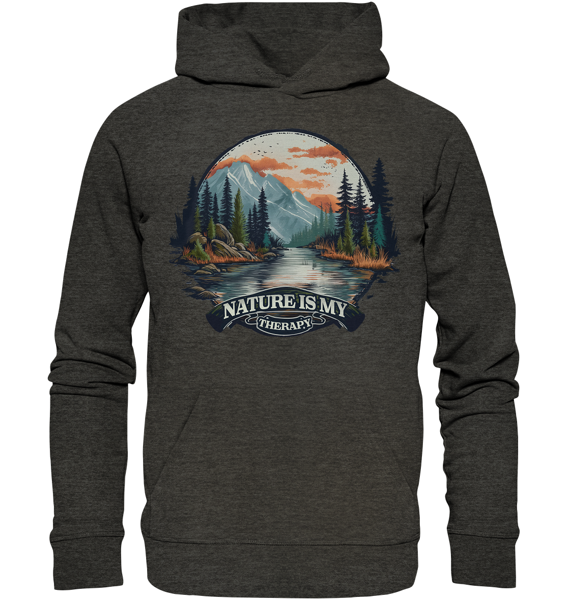 Nature is My Therapy - Organic Hoodie