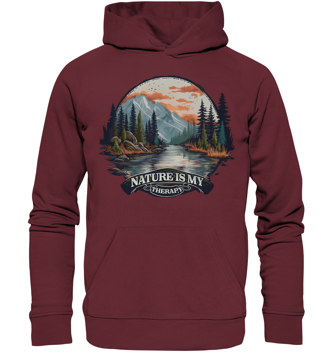 Nature is My Therapy - Organic Hoodie