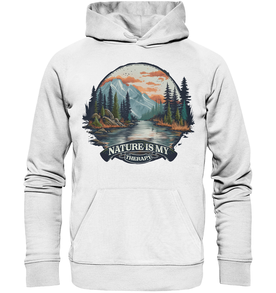 Nature is My Therapy - Organic Hoodie