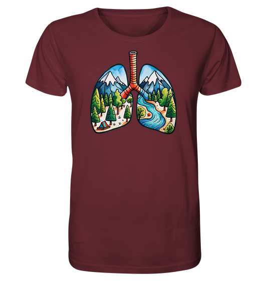 Breathe Nature – Die Lungen der Erde - Organic Shirt