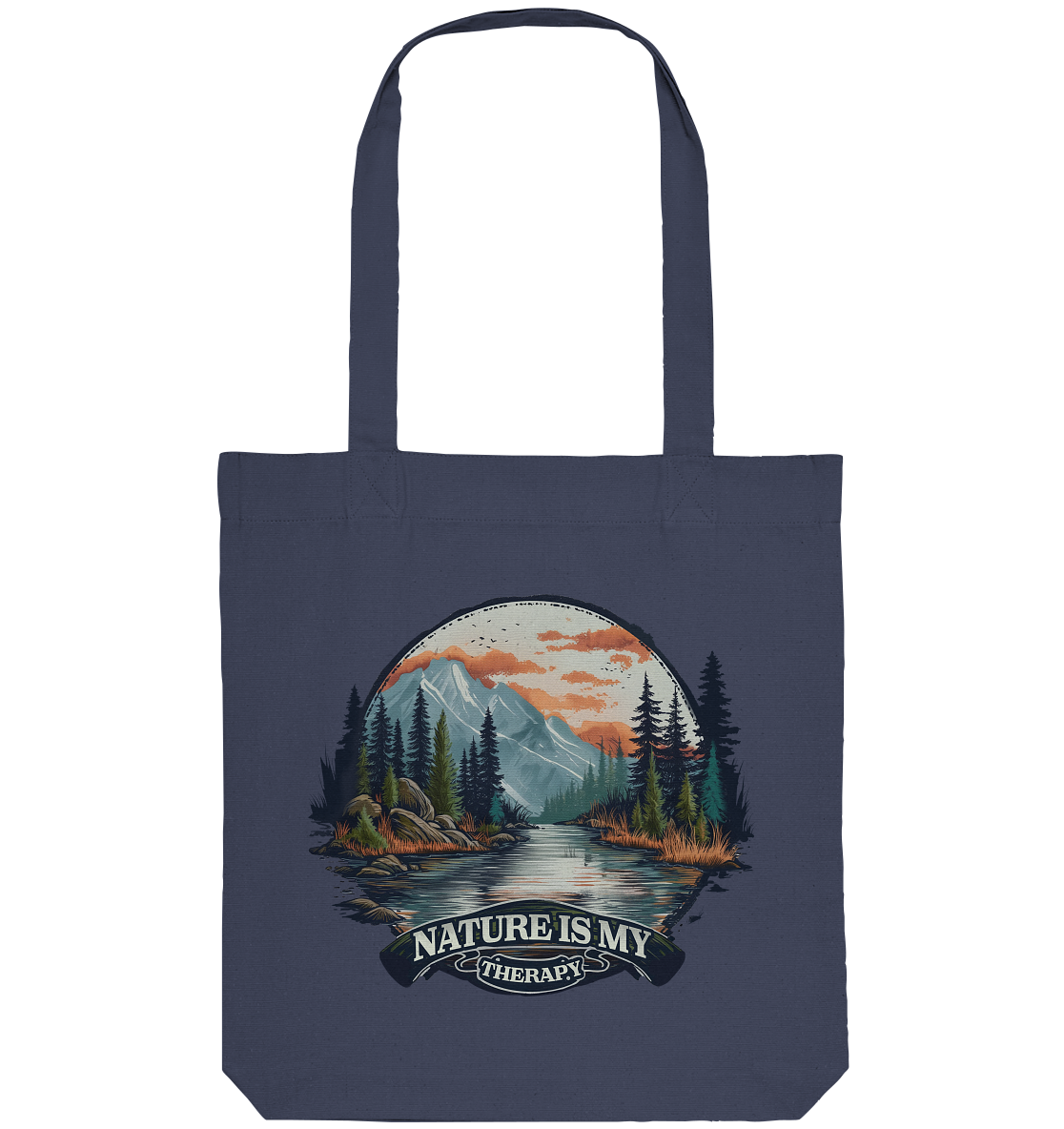 Nature is My Therapy - Organic Tote-Bag