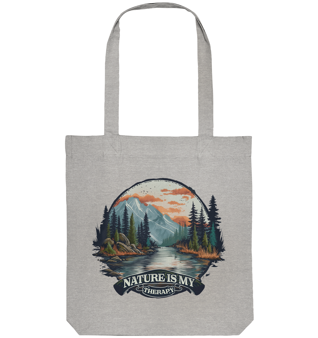 Nature is My Therapy - Organic Tote-Bag